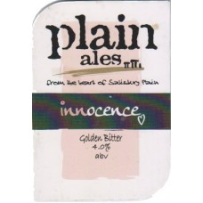 Plain Brewery Innocence Bitter Pump Clip
